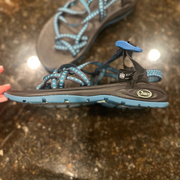 CHACO Women's Z/Volv X2 Sandals - Ennis Teal - Picture 3 of 6